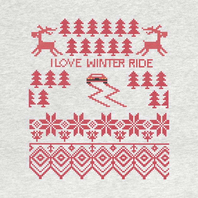 I love winter ride by dareba